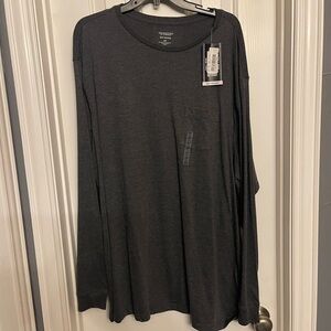 Roundtree and yorke big and tall soft wash long sleeve shirt 2XT